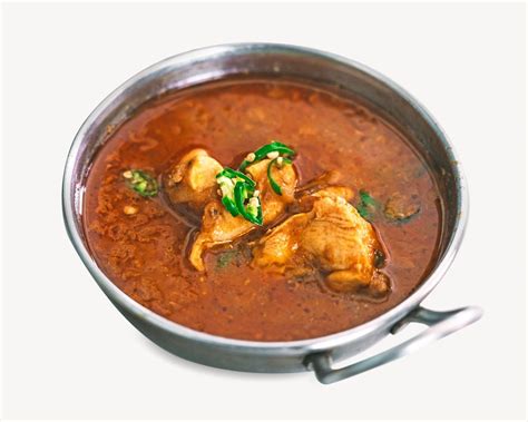 Chicken masala spicy curry isolated | Free Photo - rawpixel