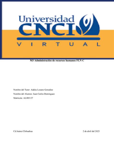 Proyecto Modular Administracion Recursos Humanos M3 Administración De