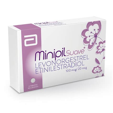 Minipil Suuave 100mcg 20mcg Caja X 21 Tabletas