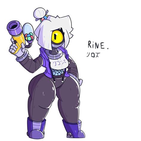 Female Rico By Me Brawlstars In 2021 Star Art Rule 34 Character Design