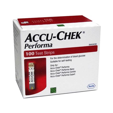 Accu-Chek Performa Blood Glucose Test Strips 100pk | Diabetes Shop