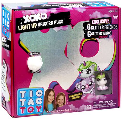 Tic Tac Toy Xoxo Light Up Unicorn Hugs Mystery Set White Blip Toys Toywiz