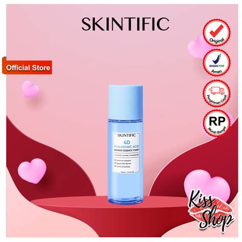 Skintific D Hyaluronic Acid Ha Barrier Essence Toner Ml Bpom