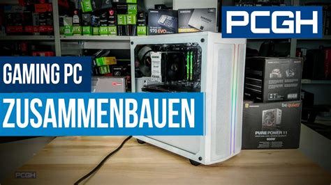 Wir bauen einen Gaming PC How To Alle Schritte erklärt Fehler