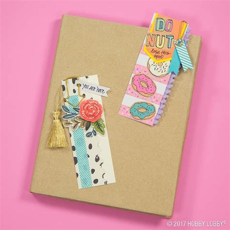 Craft A Trendy Eye Catching Bookmark Diy Bookmarks Paper Crafts