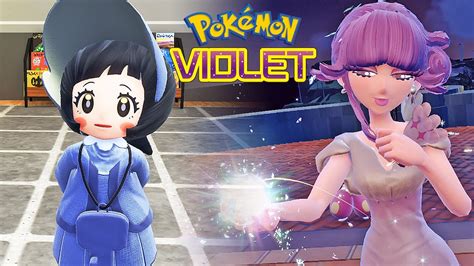 Pokémon Violet Alfornada Gym Leader Tulip Psychic And Meeting Poppy