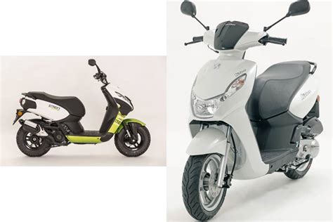 Motorrad Vergleich Peugeot Streetzone 10 Naked 2015 Vs Peugeot Kisbee