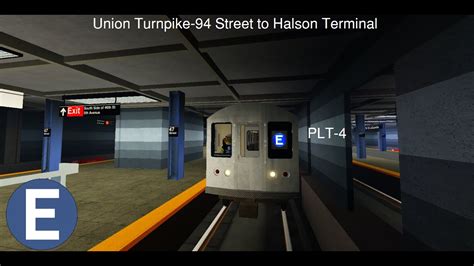 Roblox Pta Subway Operating A Plt E Train Via Th Av Express