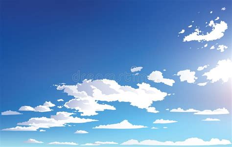 How To Draw Anime Clouds Sky - Anime Cloud Tutorial