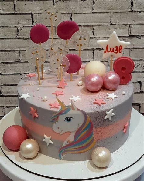 Красный бархат с вишней, для Лизы в день 8ми летия, день рождения и ...