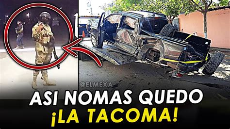 As Nomas Quedo Persecuci N Contra Una Tacoma Termina En Aparatoso