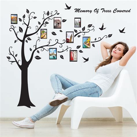 Jual Reliza Wall Sticker Stiker Dinding Pohon Foto Tree Frame