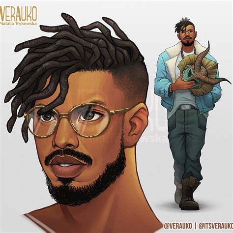 Natalia Trykowska Di Instagram Finally Finished My Killmonger Fanart