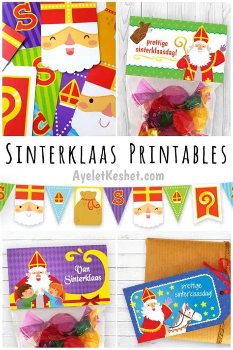 Sinterklaas Printables New Collection Ayelet Keshet