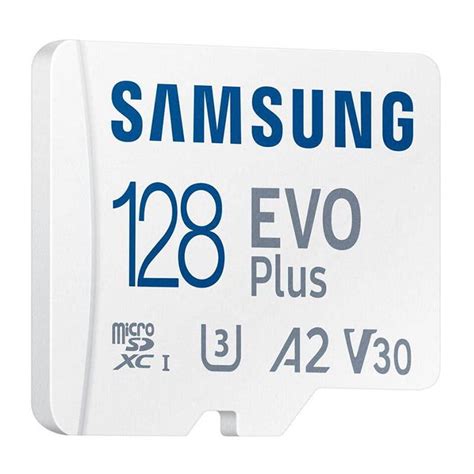 Karta pamięci Samsung EVO Plus microSDXC 128GB C10 A2 V30 UHS I U3 4K