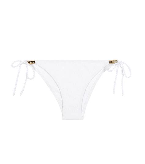 Heidi Klein Core Tie Side Bikini Bottoms White Editorialist