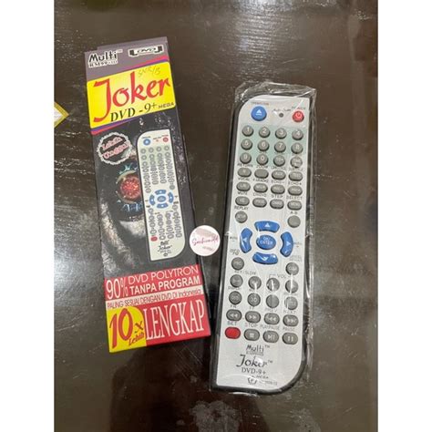 Jual Remot Joker Remote Multi Dvd Serba Bisa Shopee Indonesia