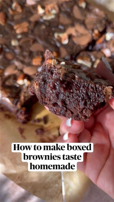 How To Make Boxed Brownies Taste Homemade Beat Kept Secrets To Easily Elevate Boxed Boxed