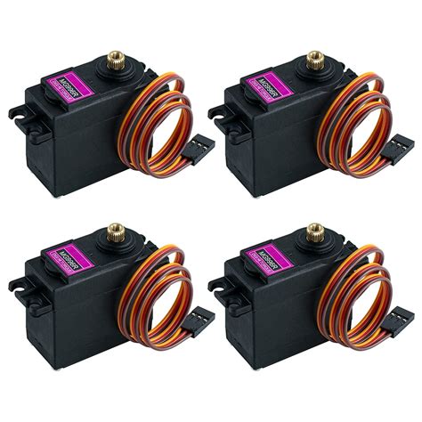 Snapklik 4Pack MG996R 55g Digital RC Servo Motors High Torque