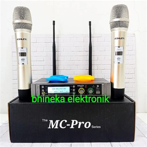 Jual MIC WIRELESS ASHLEY MCR168 MCR 168 ASHLEY MC PRO ASHLEY