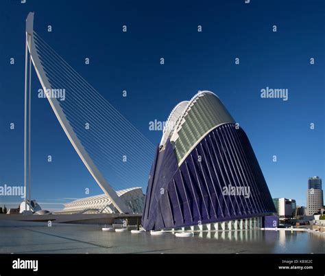 Santiago Calatrava Valencia Architecture Hi Res Stock Photography And