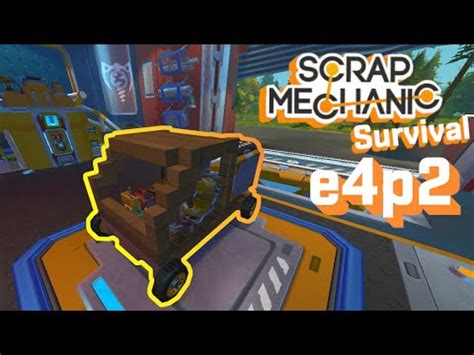 The Utility Vehicle Modernization Let S Play Scrap Mechanic Survival