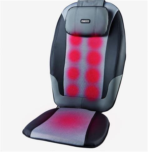 Homedics Dual Shiatsu Deluxe Massage Cushion With Heat