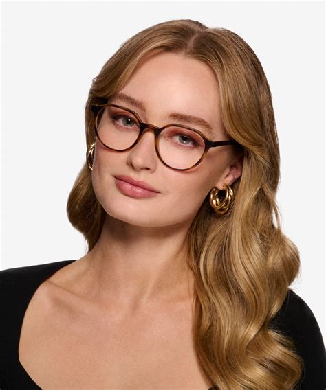 Prue Geometric Matte Tortoise Glasses For Women Eyebuydirect