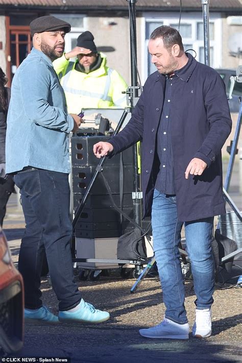 Danny Dyer Sports Bloody Head Wound As He Films The Football Factory