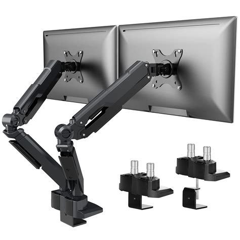 Buy Dual Monitor Arm Adjustable Aluminum Dual Monitor Stand For 2