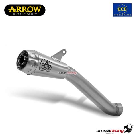 Arrow Exhaust Pro Race Slip On Titanium Approved For Kawasaki Zx10r