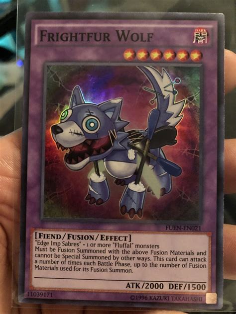 Yu Gi Oh Tcg Frightfur Wolf Fusion Enforcers Fuen En Unlimited