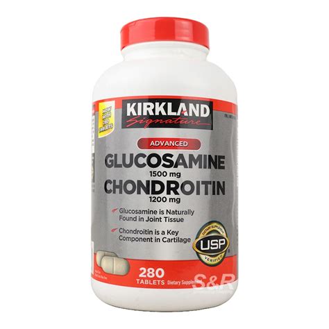 Kirkland SIgnature Glucosamine Chondroitin 280tablets Shopee Philippines