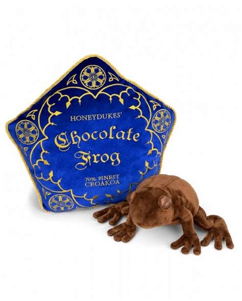 Harry Potter Plüschfigur Schokofrosch Kissen Mit Plüschfigur Für Harry