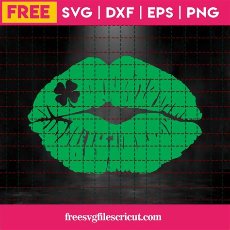 St Patricks Day Lips Svg Free Free Svg Files For Cricut