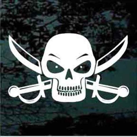 Pirate Decals And Stickers For Cars Trucks And Windows