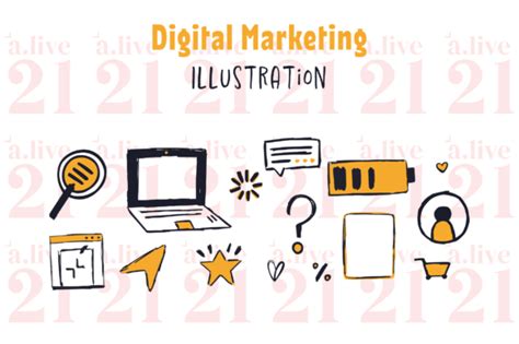 Digital Marketing Vector Svg Graphic By Alive 21 · Creative Fabrica