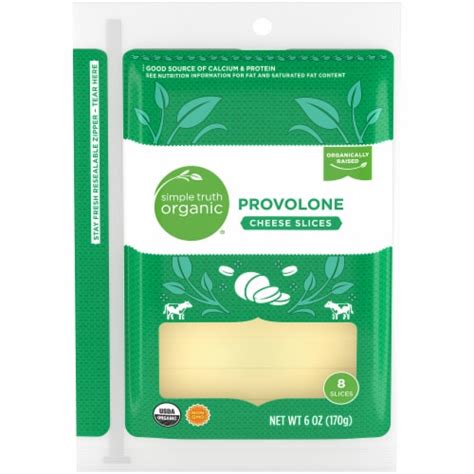 Simple Truth Organic® Provolone Sliced Cheese 8 Slices 6 Oz King Soopers