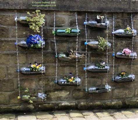 Ackworth born, gone West: Bottle Garden on a Wall at Glossop