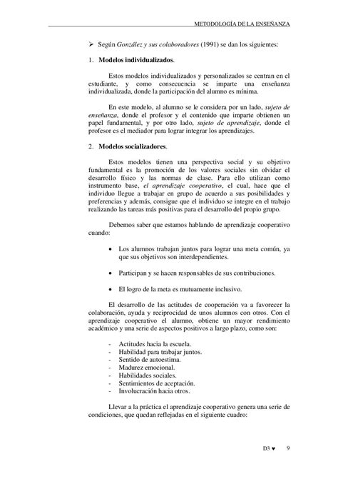 MetodologÍa De La EnseÑanza De La Actividad Deportiva