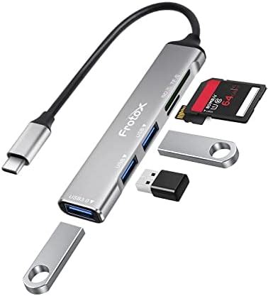 Frotox SD Kartenleser 5 In 1 USB C Adapter Mit SD Micro SD