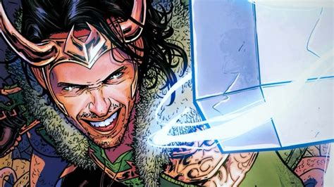 Dark Loki Wields Mjolnir In Brand New What If Comic