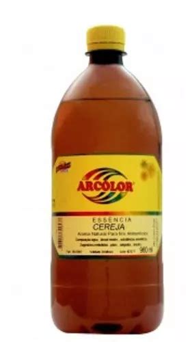 Essência De Cereja Alimentícia 960ml Arcolor MercadoLivre