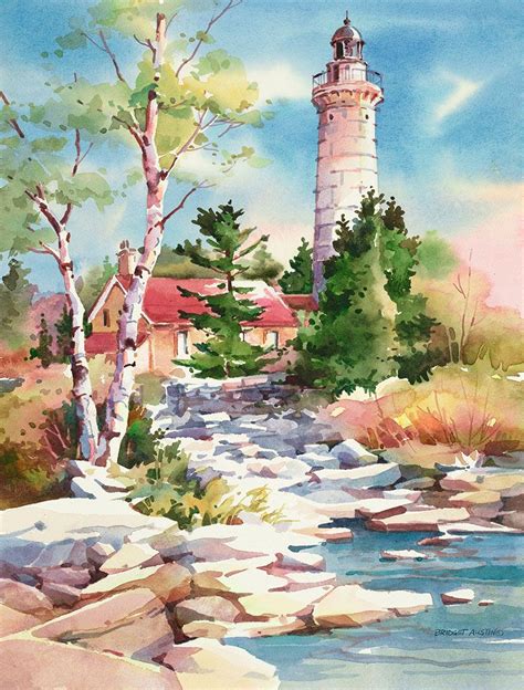 Pin By Lidia On Bridget Austin Watercolor Landscape