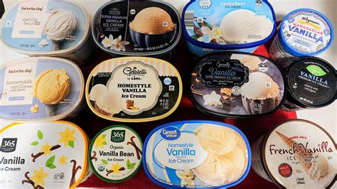 12 Grocery Store Brand Vanilla Ice Creams Ranked