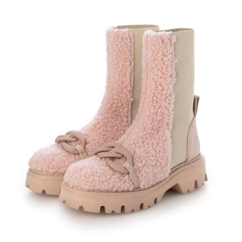 ヌメロ ヴェントゥーノ N21 ボア ミドルカット スニーカーブーツ Nude アウトレットファッション通販 BRANDELI