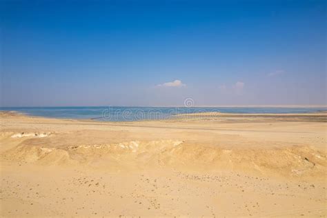 Landscape View of Sealine Sand Dunes in Doha Qatar Stock Photo - Image ...