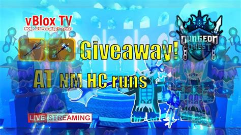 Live Aquatic Temple Legendary Giveaway Run With Subs Dungeon Quest