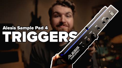 How To Use Triggers With The Alesis Sample Pad Youtube