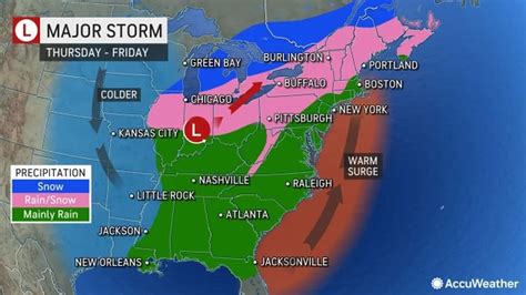 AccuWeather tracks major winter storm. Here's what it means for New ...